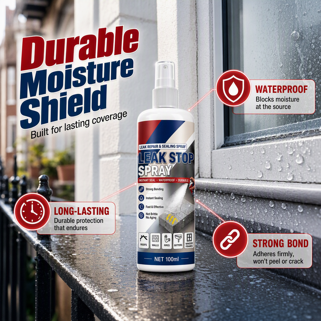🔥Waterproof Leak Repair & Sealing Spray