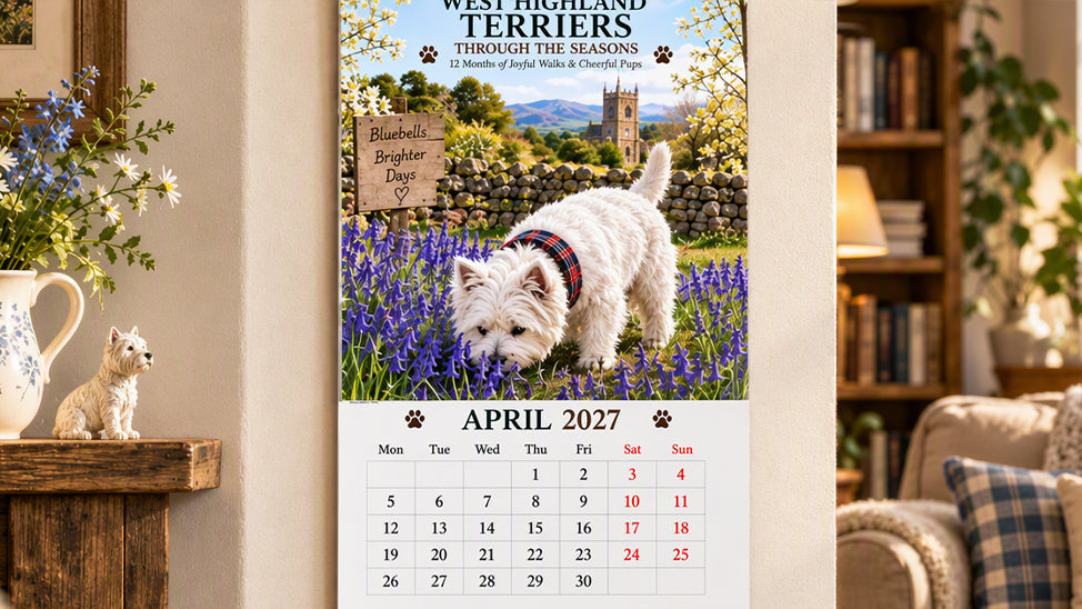 West Highland Terriers 2027 Calendar